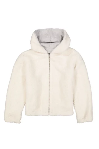 Kurze Wendejacke mit Fake Fur und Kapuze 13 Kurze Wendejacke mit Fake Fur und Kapuze – Bild 7