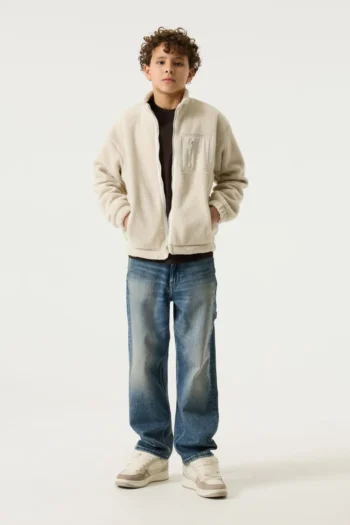 Fleece Jacke mit Brusttasche 8 Fleece Jacke mit Brusttasche – Bild 4