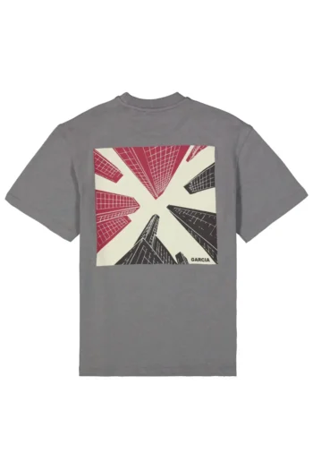 T-Shirt mit Brust- und Rückenprint 11 T-Shirt mit Brust- und Rückenprint