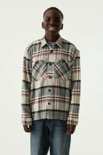 Kariertes Overshirt von Garcia Teens
