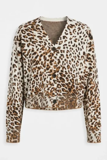 Cardigan mit Leo-Jacquardmuster 6 Cardigan mit Leo-Jacquardmuster