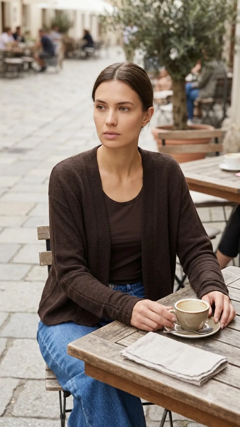 Leichter Strickcardigan im Relaxed Fit 2 Leichter Strickcardigan im Relaxed Fit