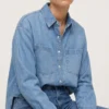 Verkürzte Denim-Bluse von S.Oliver 8 Verkürzte Denim-Bluse von S.Oliver