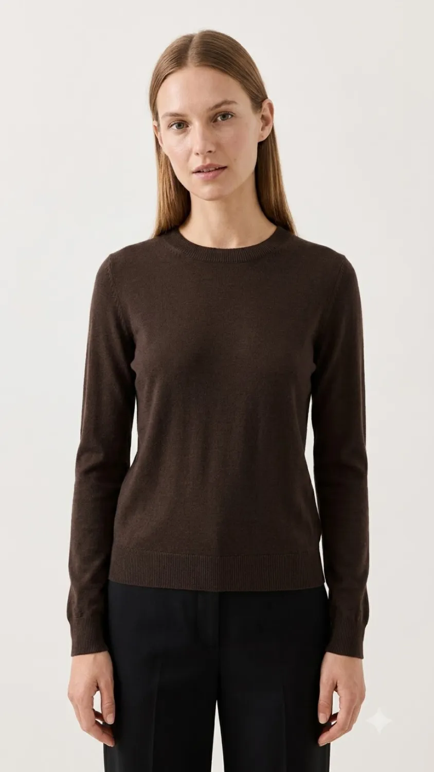 Regular Fit Pullover mit Rollkanten am Saum 5 Regular Fit Pullover mit Rollkanten am Saum – Bild 5