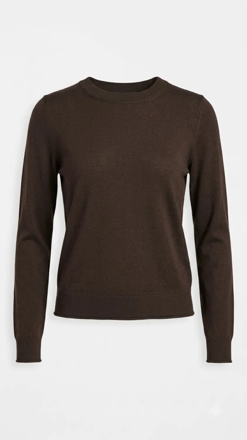 Regular Fit Pullover mit Rollkanten am Saum 7 Regular Fit Pullover mit Rollkanten am Saum – Bild 7