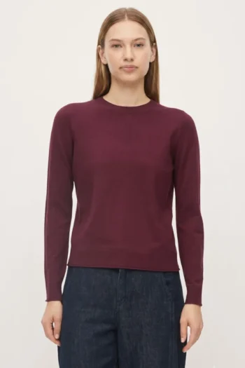 Regular Fit Pullover mit Rollkanten am Saum 10 Regular Fit Pullover mit Rollkanten am Saum – Bild 3