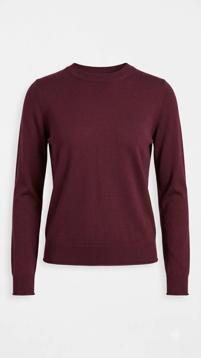 Regular Fit Pullover mit Rollkanten am Saum 8 Regular Fit Pullover mit Rollkanten am Saum – Bild 8