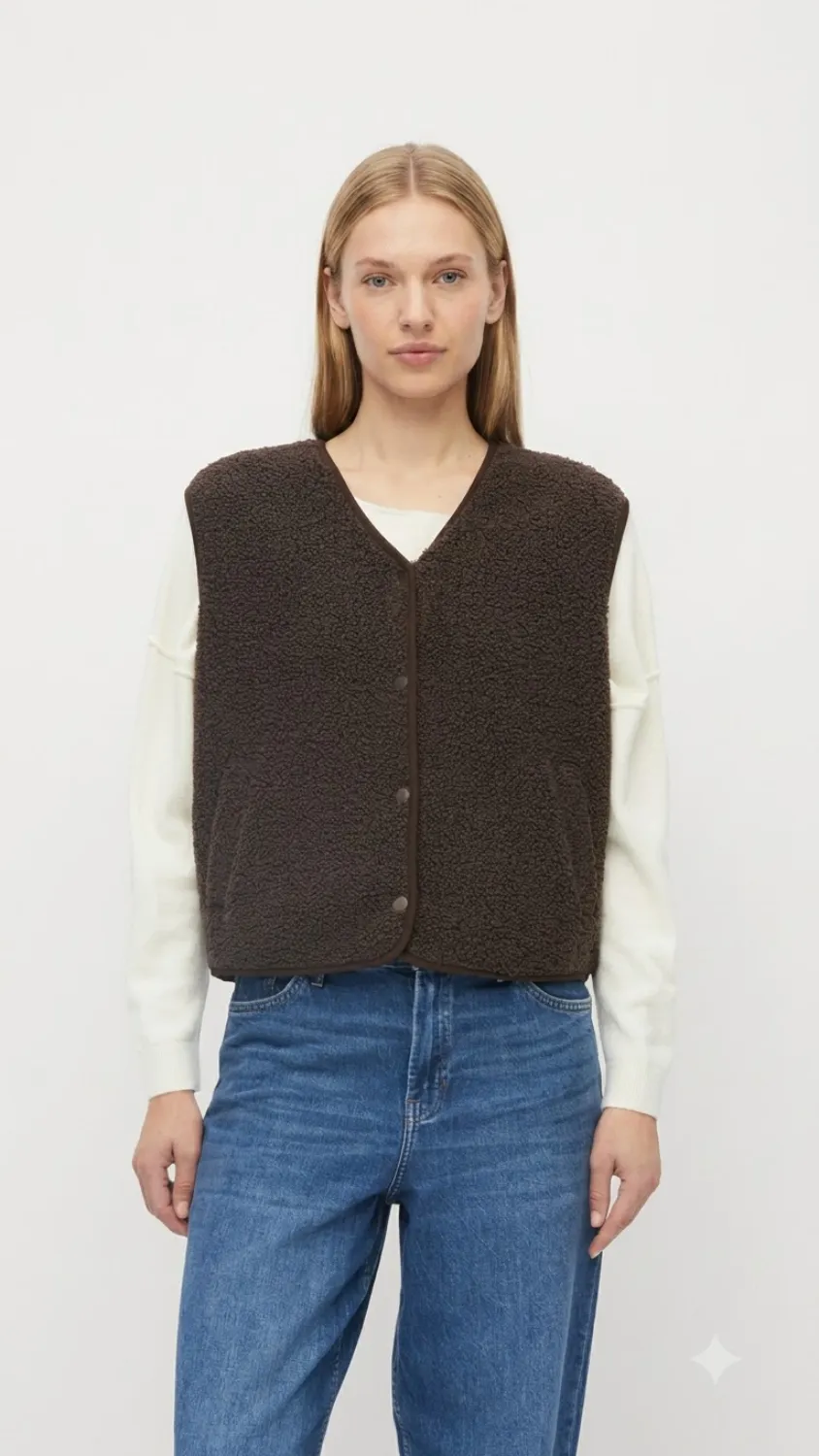 S.Oliver Teddy-Weste im Relaxed Fit 5 S.Oliver Teddy-Weste im Relaxed Fit