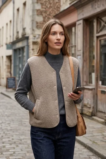 S.Oliver Teddy-Weste im Relaxed Fit 11 S.Oliver Teddy-Weste im Relaxed Fit