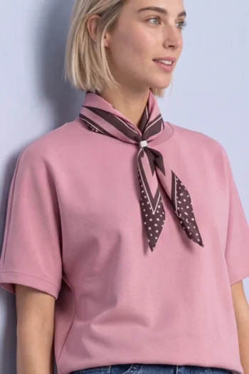 T-Shirt im Silk-Look mit Rundhals 15 T-Shirt im Silk-Look mit Rundhals – Bild 6