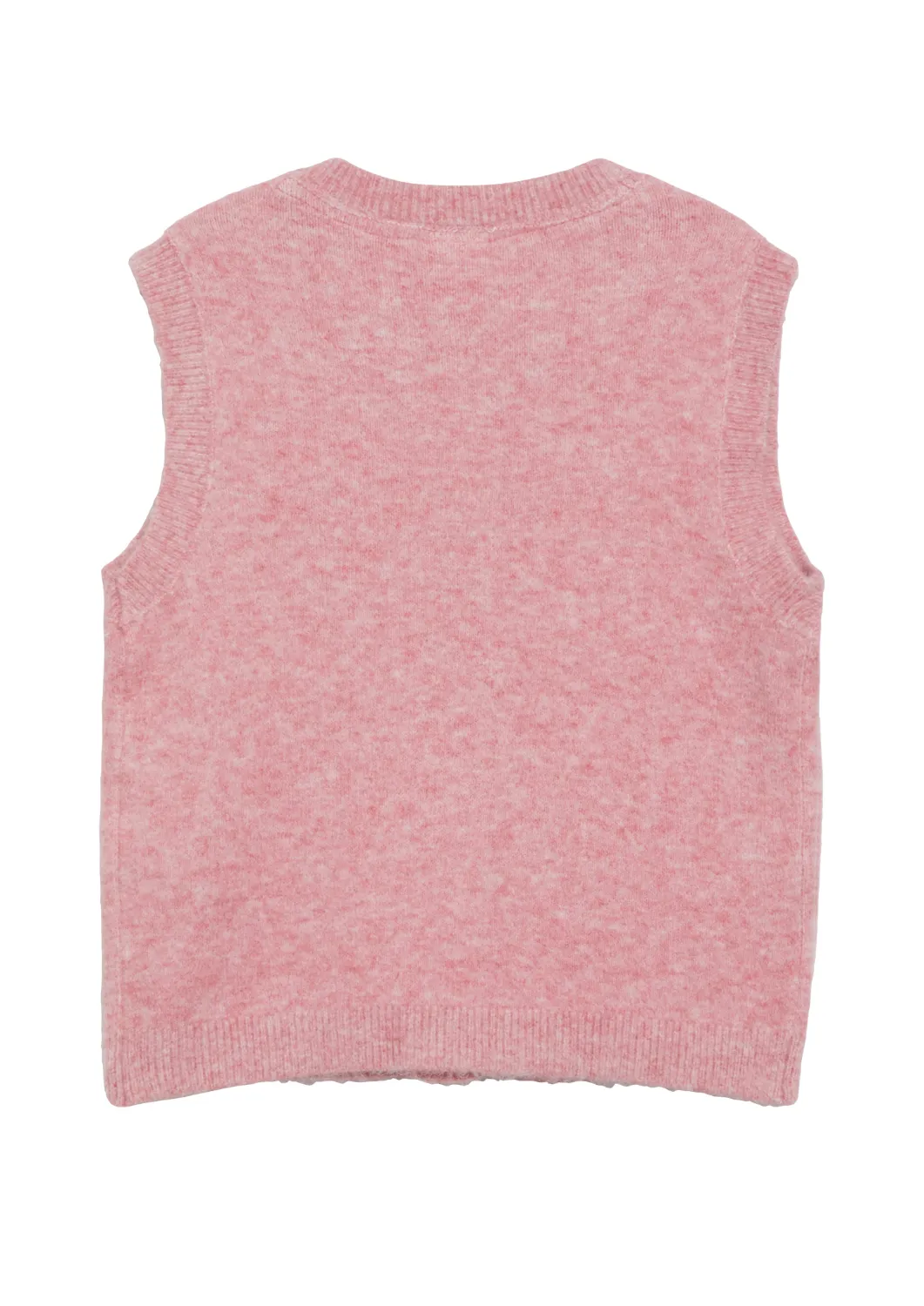 Kuschelige Strickweste mit Stickerei 4 Strickjacke