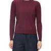 Cardigan mit Leo-Jacquardmuster 22 4919 rot