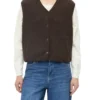 Cardigan mit Leo-Jacquardmuster 26 8944 braun